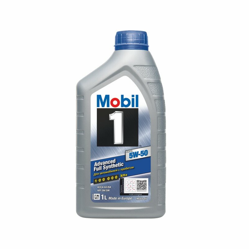 Масло моторное Mobil 1 Advanced 5w50 синтетическое, SM/SN, ACEA A3/B3/B4, для бензинового двигателя, 1л, арт. 152562
Масло моторное Mobil 1 Advanced 5w50 синтетическое, SM/SN, ACEA A3/B3/B4, для бензинового двигателя, 1л, арт. 152562