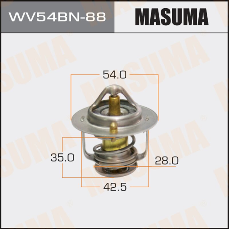 Термостат "Masuma" WV54BN-88
Термостат "Masuma" WV54BN-88