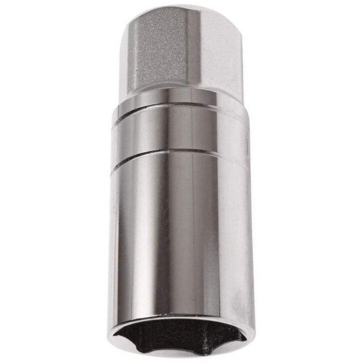 Головка торцевая (свечная) SATA длинная, 6-гранная, 1/2", 16мм, арт. 13915
Головка торцевая (свечная) SATA длинная, 6-гранная, 1/2", 16мм, арт. 13915