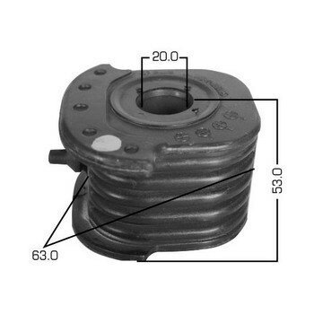 Сайлентблок "Masuma" Mirage, Lancer, Libero front LH (1/50)
Сайлентблок "Masuma" Mirage, Lancer, Libero front LH (1/50)