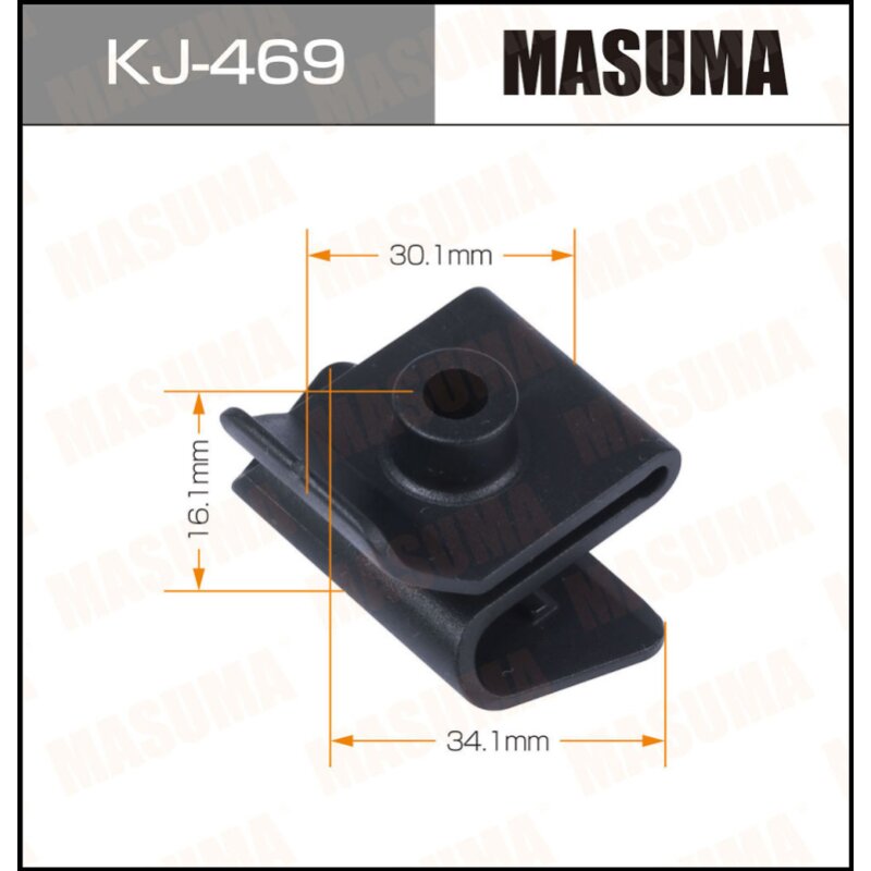 Клипса крепежная MASUMA KJ-469 (OEM 53879-20020
Клипса крепежная MASUMA KJ-469 (OEM 53879-20020