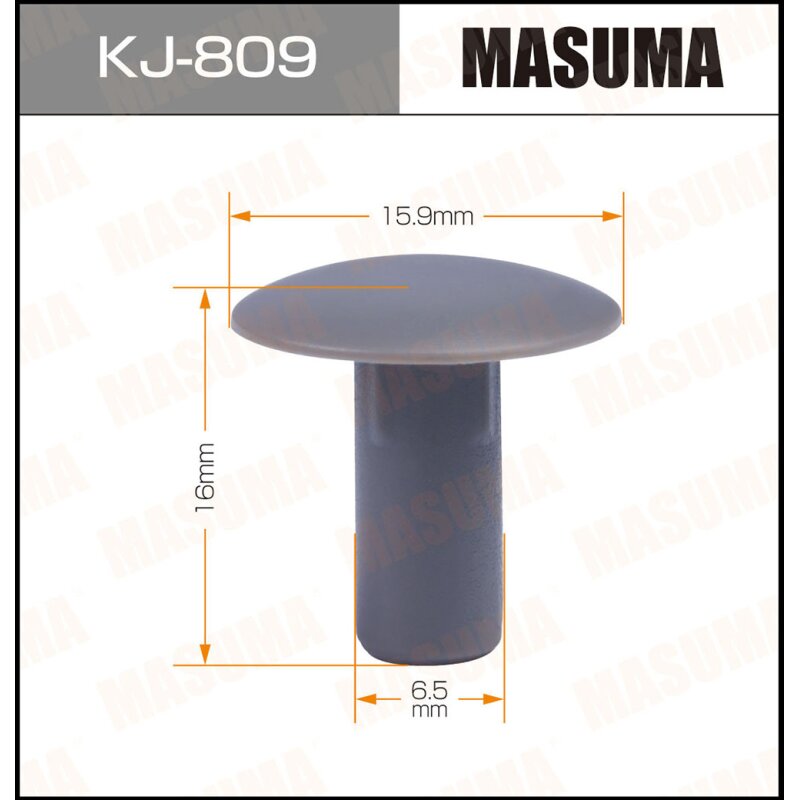 Клипса крепежная MASUMA KJ-809 (OEM MR471334)
Клипса крепежная MASUMA KJ-809 (OEM MR471334)