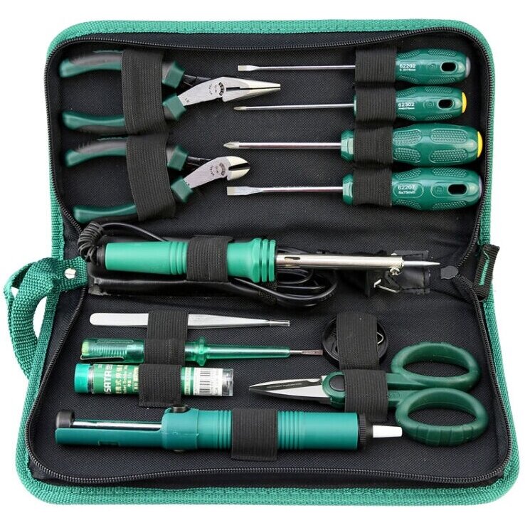 Набор инструментов SATA, комплект 13 предметов, арт. 03710
Набор инструментов SATA, комплект 13 предметов, арт. 03710