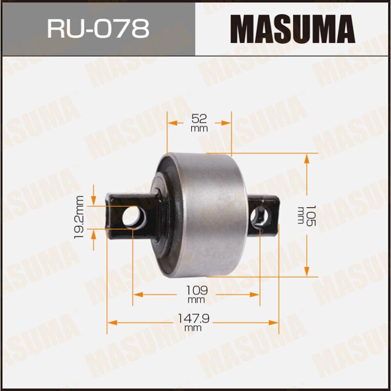 Сайлентблок MASUMA Nissan UD rear
Сайлентблок MASUMA Nissan UD rear