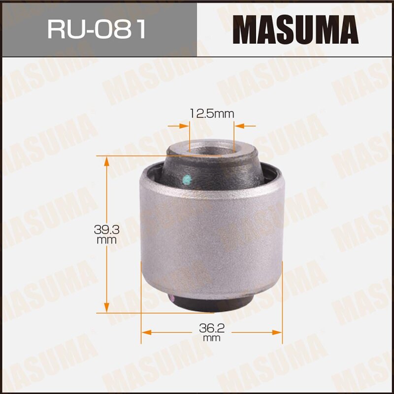 Сайлентблок "Masuma" Mark II, Crown /##X9#,10#,110, ##S15#,17#/ аммортизатора front (1/100
Сайлентблок "Masuma" Mark II, Crown /##X9#,10#,110, ##S15#,17#/ аммортизатора front (1/100