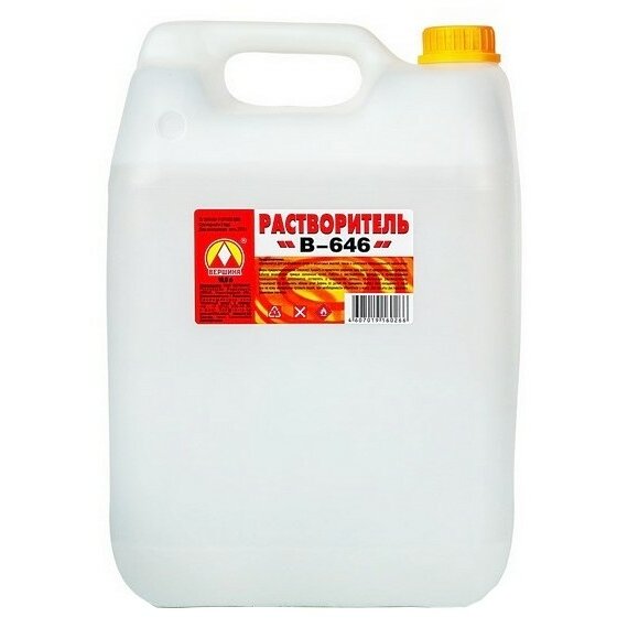 Растворитель "Вершина" 646 10л, канистра (1/2
Растворитель "Вершина" 646 10л, канистра (1/2