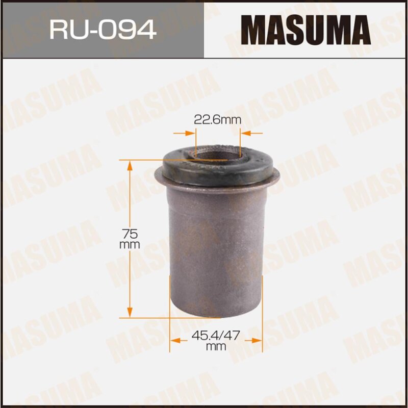 Сайлентблок "Masuma" Town-Ace /#R20-30/ front up (1/60)
Сайлентблок "Masuma" Town-Ace /#R20-30/ front up (1/60)