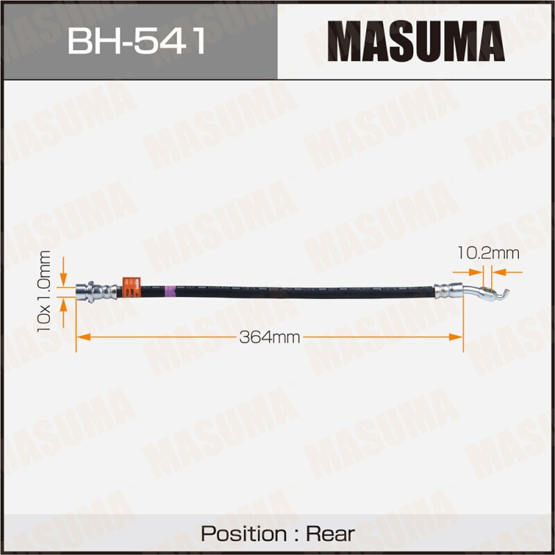 Шланг тормозной "Masuma" T- /rear/ Mark X GRX12#
Шланг тормозной "Masuma" T- /rear/ Mark X GRX12#