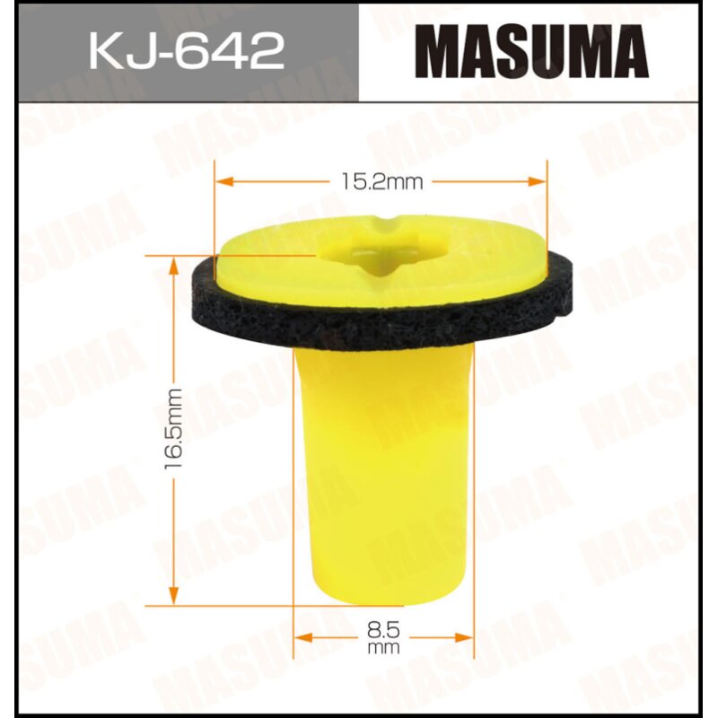 Клипса крепежная MASUMA KJ-642 (OEM 76848-71S00
Клипса крепежная MASUMA KJ-642 (OEM 76848-71S00