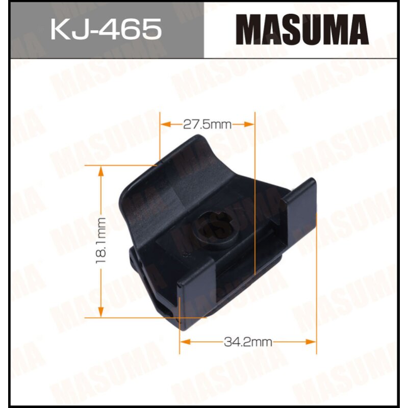 Клипса крепежная MASUMA KJ-465 (OEM 53879-58010)
Клипса крепежная MASUMA KJ-465 (OEM 53879-58010)