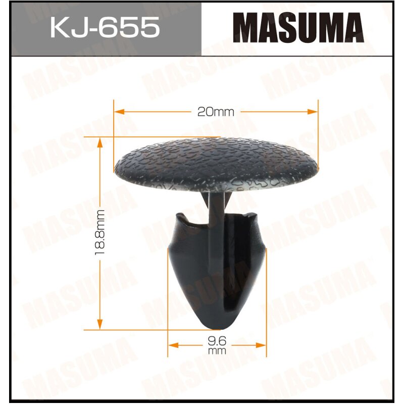Клипса крепежная MASUMA KJ-655 (OEM 01553-04361, 01553-05471)
Клипса крепежная MASUMA KJ-655 (OEM 01553-04361, 01553-05471)
