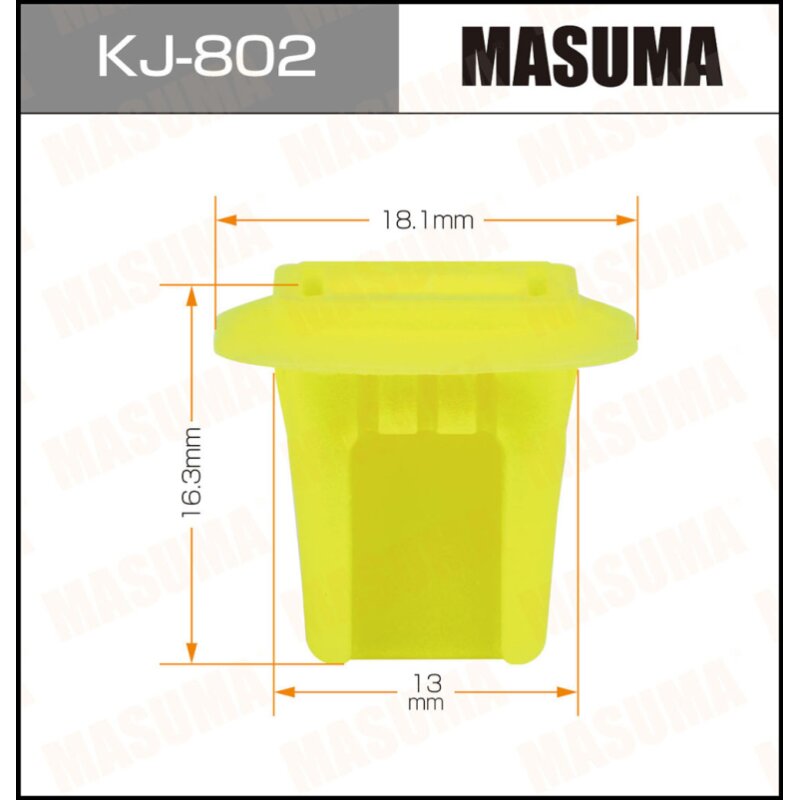 Клипса крепежная MASUMA KJ-802 (OEM MB692947
Клипса крепежная MASUMA KJ-802 (OEM MB692947