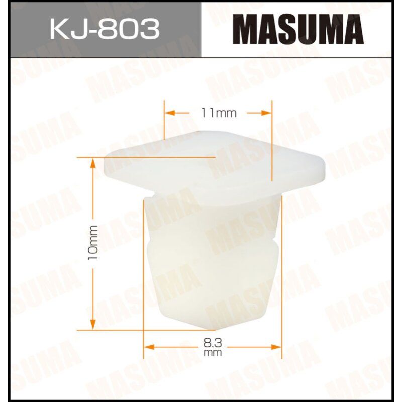 Клипса крепежная MASUMA KJ-803 (OEM MB814681)
Клипса крепежная MASUMA KJ-803 (OEM MB814681)