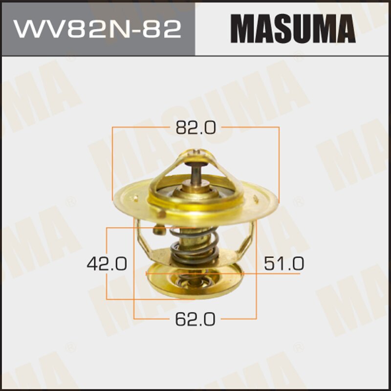 Термостат "Masuma" WV82N-82
Термостат "Masuma" WV82N-82