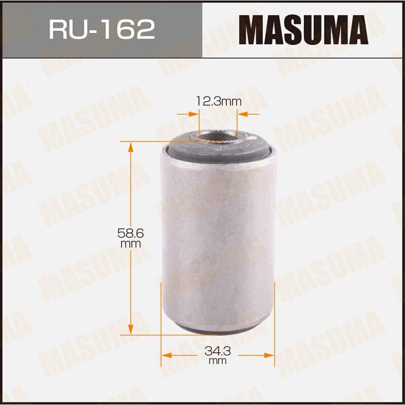 Сайлентблок "Masuma" Caldina /#t19#/ rear рессорa
Сайлентблок "Masuma" Caldina /#t19#/ rear рессорa