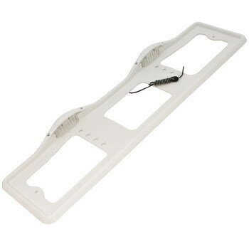 Рамка номерного знака Дельта ПРО для автомобиля, прямоугольная, пластиковая, белая, с подсветкой сверху, Белый
Рамка номерного знака Дельта ПРО для автомобиля, прямоугольная, пластиковая, белая, с подсветкой сверху, Белый