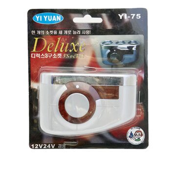 Разветвитель "YI YUAN" 3 гнезда, хром
Разветвитель "YI YUAN" 3 гнезда, хром