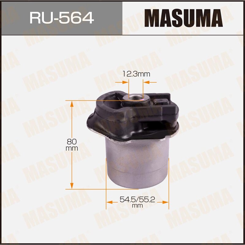 Сайлентблок "Masuma" VITZ/ SCP10 rear
Сайлентблок "Masuma" VITZ/ SCP10 rear