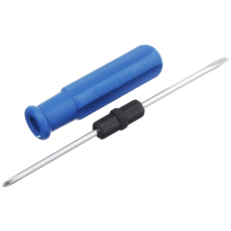 Отвертка комбинир. "ЕРМАК" d3х50мм, Мини
Отвертка комбинир. "ЕРМАК" d3х50мм, Мини