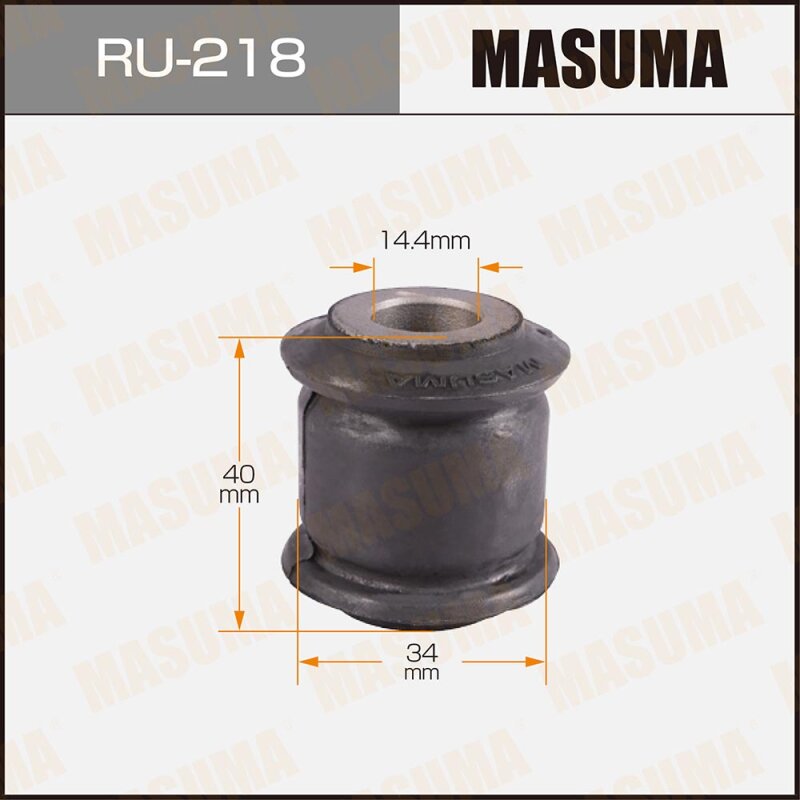 Сайлентблок "Masuma" Bluebierd /U12, U14/, N15, P11, B14, B15 rear
Сайлентблок "Masuma" Bluebierd /U12, U14/, N15, P11, B14, B15 rear