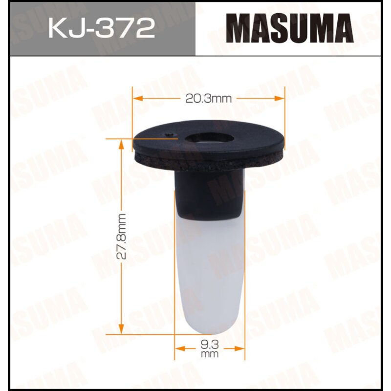 Клипса крепежная MASUMA KJ-372 (OEM 52188-12150)
Клипса крепежная MASUMA KJ-372 (OEM 52188-12150)