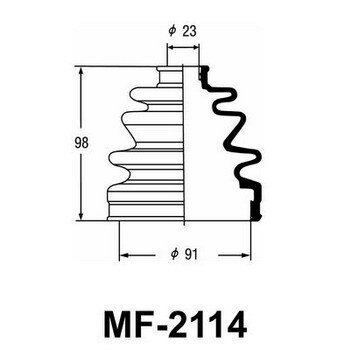 Привода пыльник "Masuma" Силикон MF-2114
Привода пыльник "Masuma" Силикон MF-2114