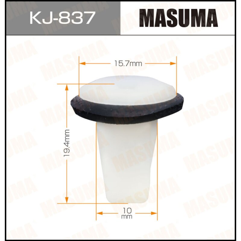 Клипса крепежная MASUMA KJ-837 (OEM MB939949
Клипса крепежная MASUMA KJ-837 (OEM MB939949