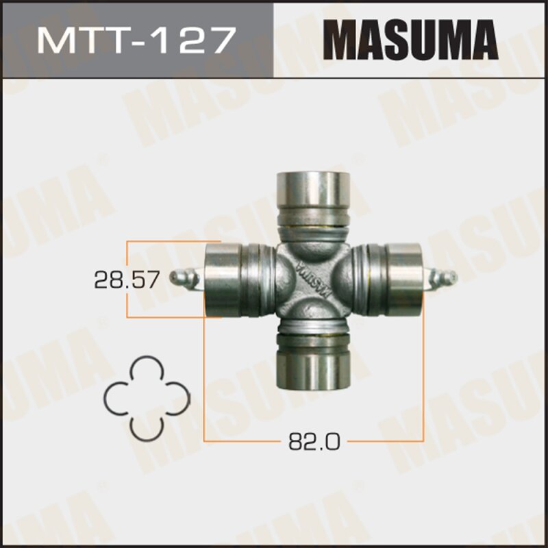Крестовина MASUMA 28.57x49
Крестовина MASUMA 28.57x49