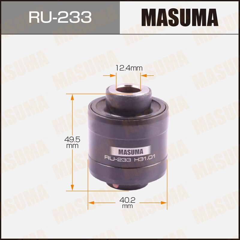 Сайлентблок MASUMA Mirage/Lancer /C##A/ front плавающий
Сайлентблок MASUMA Mirage/Lancer /C##A/ front плавающий