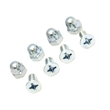 Винт крепления рамки номера Дельта ПРО, с гайкой, комплект 4шт
Винт крепления рамки номера Дельта ПРО, с гайкой, комплект 4шт