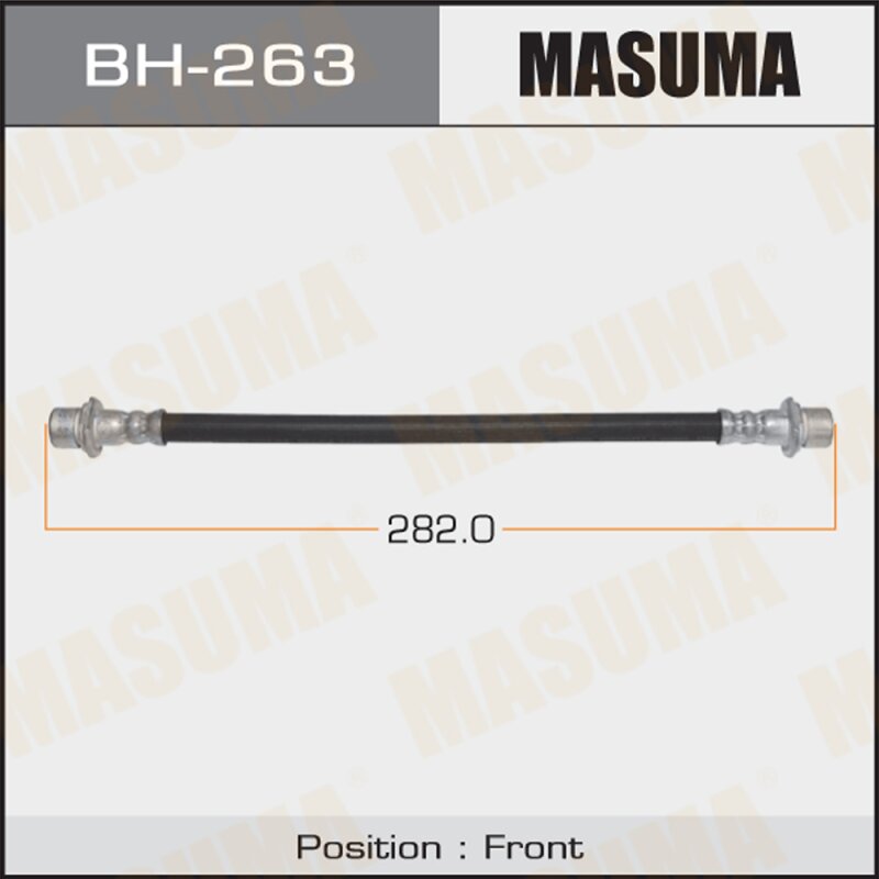 Шланг тормозной "Masuma" T- /front/ Land Cruiser Prado ##J12#
Шланг тормозной "Masuma" T- /front/ Land Cruiser Prado ##J12#