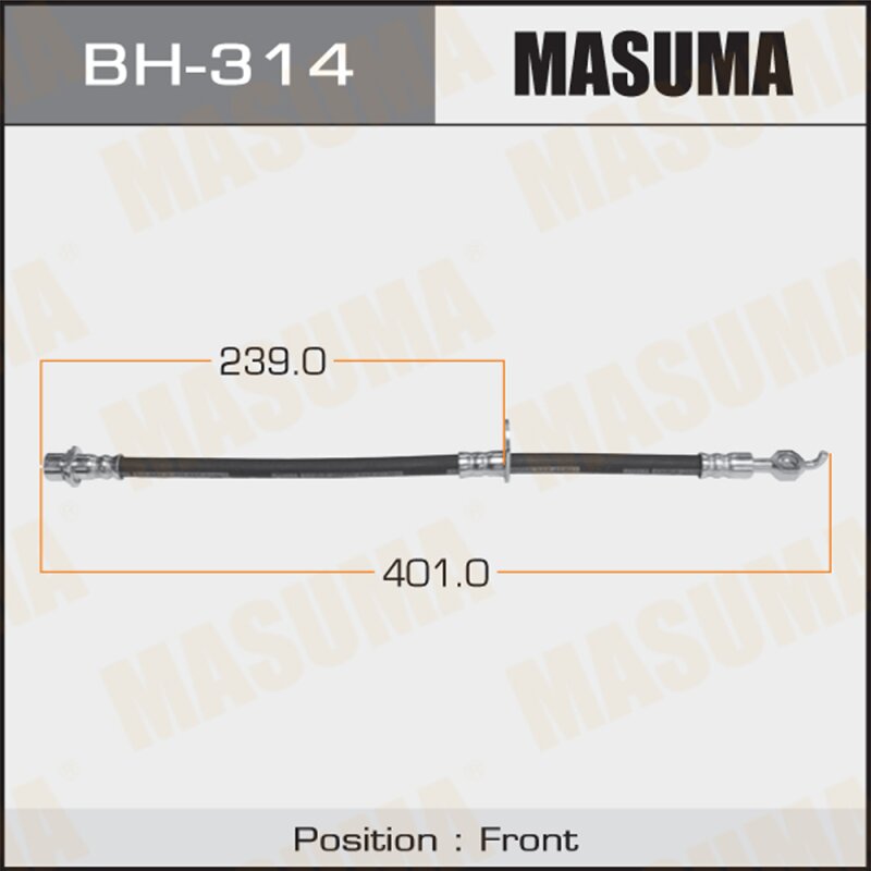 Шланг тормозной "Masuma" T- /front/ LiteAce #M75, 8#
Шланг тормозной "Masuma" T- /front/ LiteAce #M75, 8#