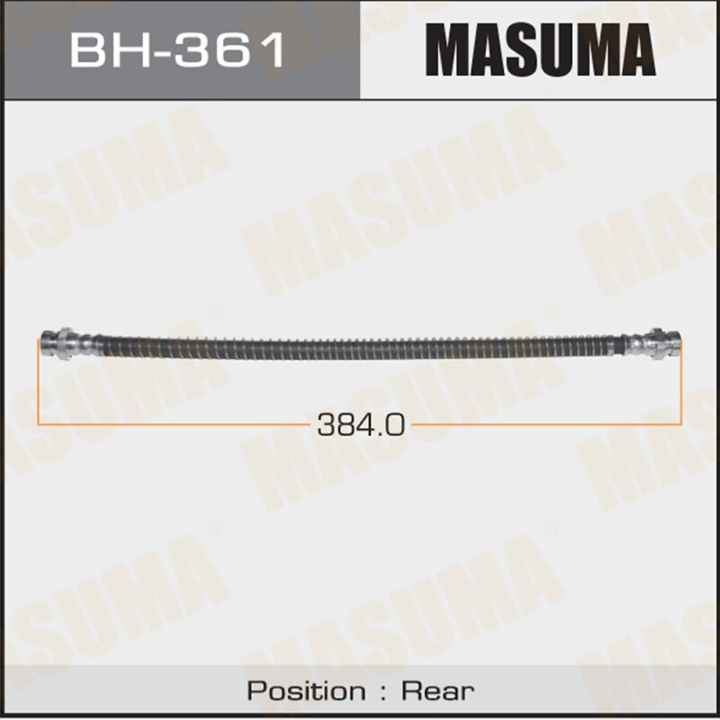 Шланг тормозной "Masuma" MMC- /rear/ Delica P23#, P24, P25# Central
Шланг тормозной "Masuma" MMC- /rear/ Delica P23#, P24, P25# Central