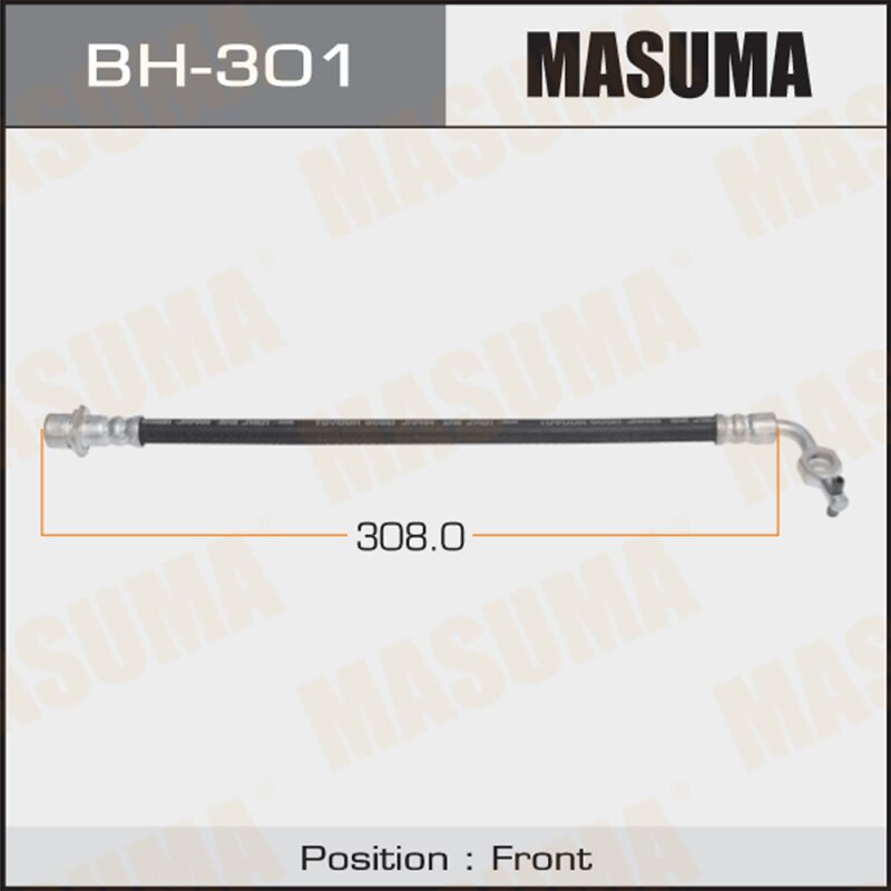 Шланг тормозной "Masuma" T- /front/ Land Cruiser ##J8# (9208-9801)
Шланг тормозной "Masuma" T- /front/ Land Cruiser ##J8# (9208-9801)