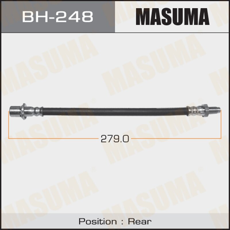 Шланг тормозной "Masuma" T- /rear/ Mark II, Chaser, Cresta #X80 Central
Шланг тормозной "Masuma" T- /rear/ Mark II, Chaser, Cresta #X80 Central