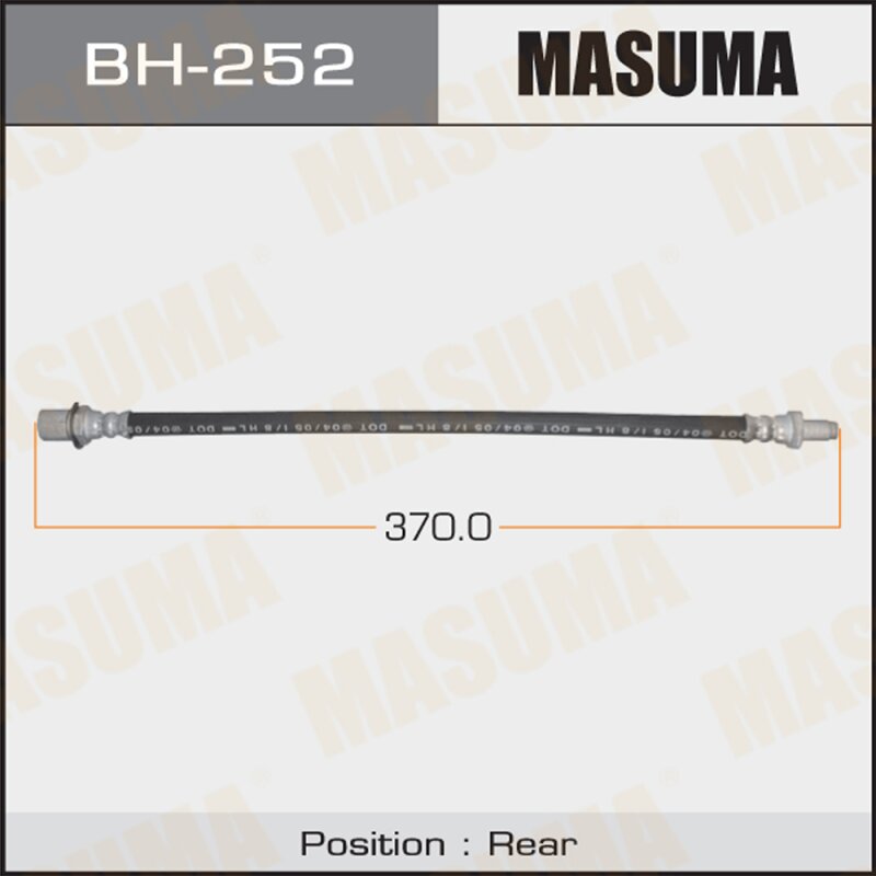 Шланг тормозной "Masuma" T- /rear/ Land Cruiser Prado ##J9# ( -0008) Central
Шланг тормозной "Masuma" T- /rear/ Land Cruiser Prado ##J9# ( -0008) Central