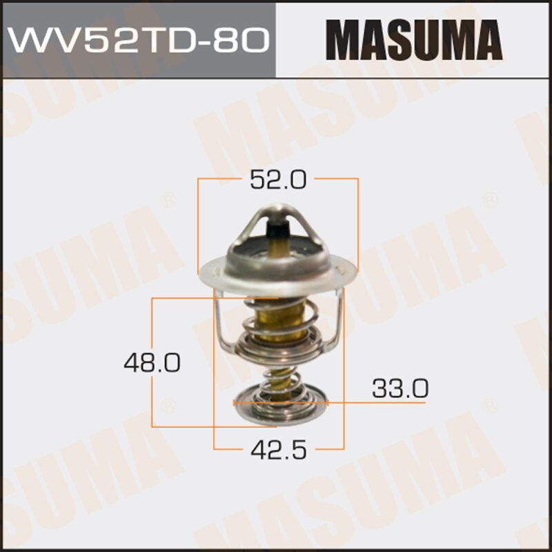 Термостат "Masuma" WV52TD-80
Термостат "Masuma" WV52TD-80