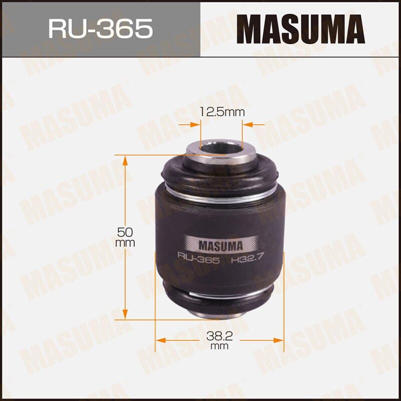 Сайлентблок "Masuma" Mark, Chaser, Cresta /##X9#, ##X10#/ rear
Сайлентблок "Masuma" Mark, Chaser, Cresta /##X9#, ##X10#/ rear
