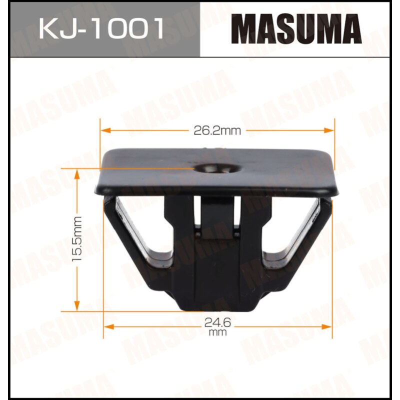 Клипса крепежная MASUMA KJ-1001 (OEM 91635-SM4-003)
Клипса крепежная MASUMA KJ-1001 (OEM 91635-SM4-003)
