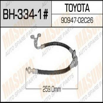 Шланг тормозной "Masuma" T- /front/ Celica ZZT231 RH
Шланг тормозной "Masuma" T- /front/ Celica ZZT231 RH