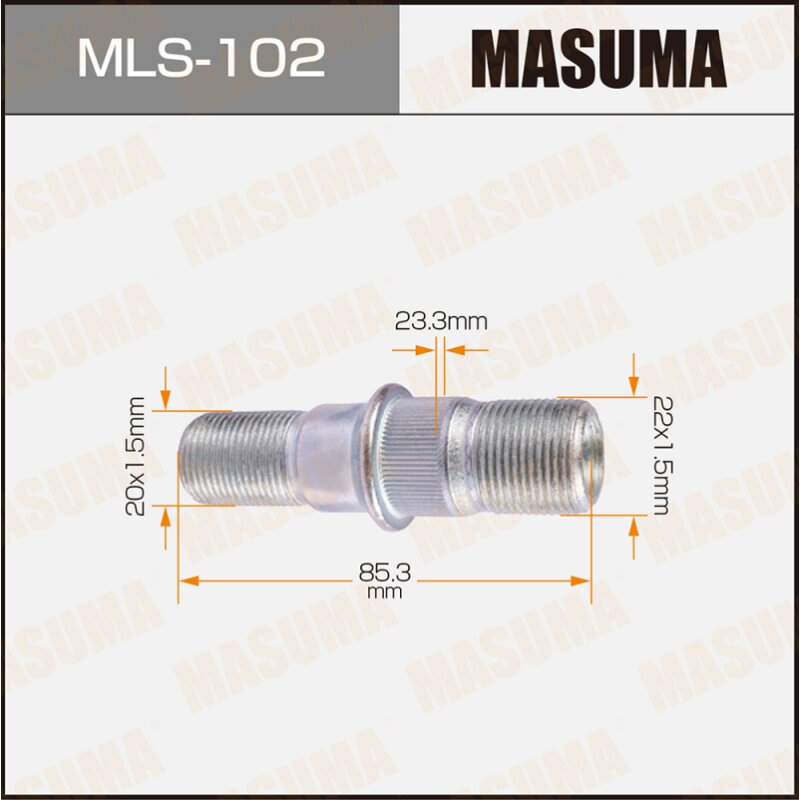 Шпилька для грузовика "Masuma" OEM_8-94427-503-3 Isuzu Elf LH
Шпилька для грузовика "Masuma" OEM_8-94427-503-3 Isuzu Elf LH