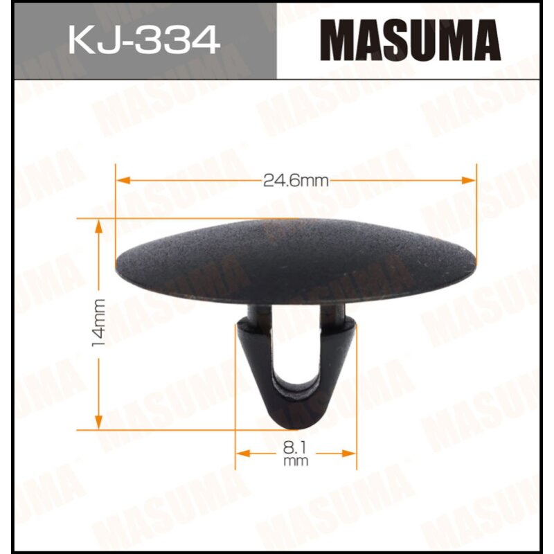 Клипса крепежная MASUMA KJ-334 (OEM 90467-08124)
Клипса крепежная MASUMA KJ-334 (OEM 90467-08124)