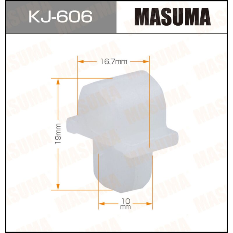 Клипса крепежная MASUMA KJ-606 (OEM 28945-10V00)
Клипса крепежная MASUMA KJ-606 (OEM 28945-10V00)