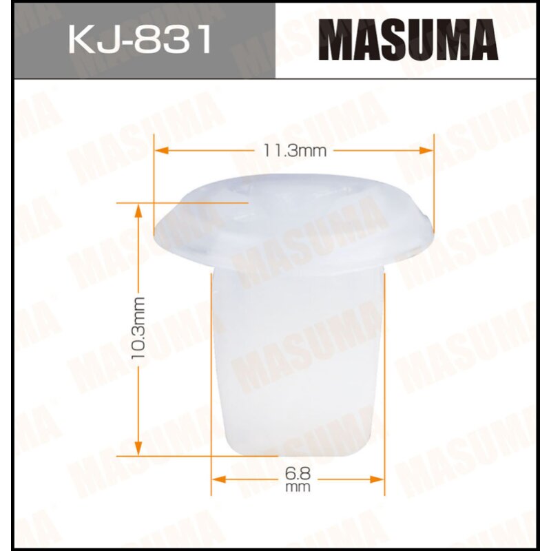 Клипса крепежная MASUMA KJ-831 (OEM MS480010
Клипса крепежная MASUMA KJ-831 (OEM MS480010