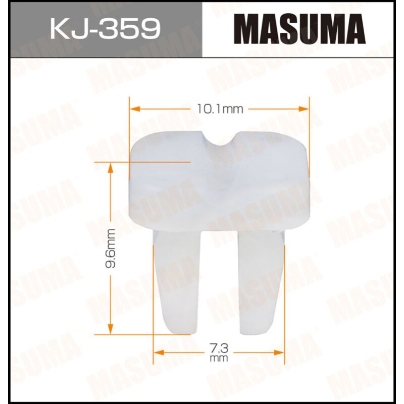 Клипса крепежная MASUMA KJ-359 (OEM 90189-04140)
Клипса крепежная MASUMA KJ-359 (OEM 90189-04140)