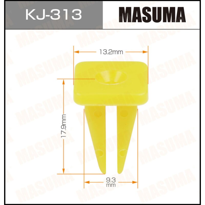 Клипса крепежная MASUMA KJ-313 (OEM 90189-04101
Клипса крепежная MASUMA KJ-313 (OEM 90189-04101