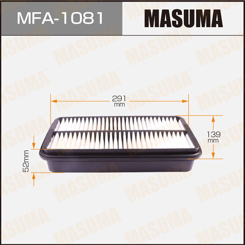 Фильтр воздушный Masuma A-958, арт. MFA-1081
Фильтр воздушный Masuma A-958, арт. MFA-1081