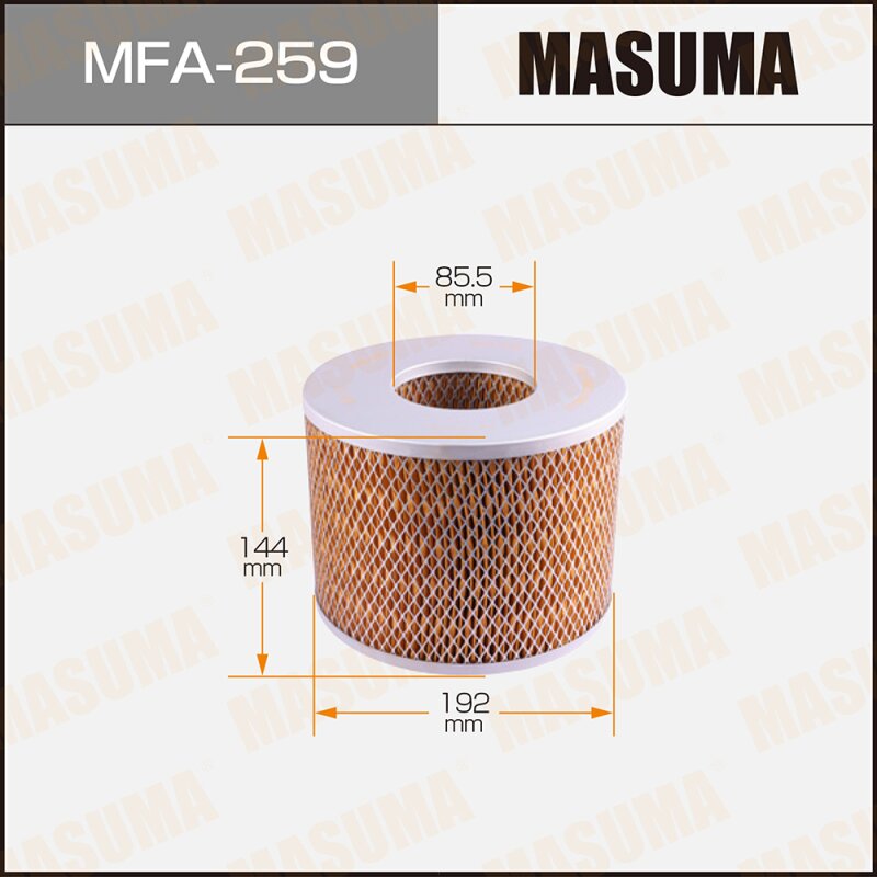 Фильтр воздушный Masuma A-136, арт. MFA-259
Фильтр воздушный Masuma A-136, арт. MFA-259