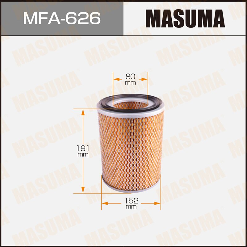 Фильтр воздушный Masuma A-503, арт. MFA-626
Фильтр воздушный Masuma A-503, арт. MFA-626