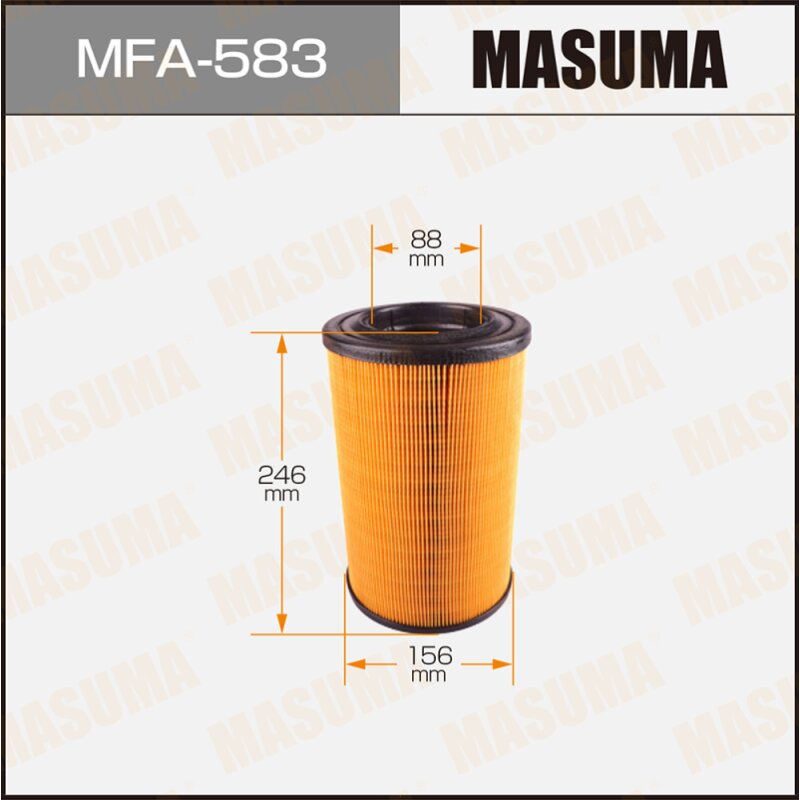 Фильтр воздушный Masuma A-460, арт. MFA-583
Фильтр воздушный Masuma A-460, арт. MFA-583
